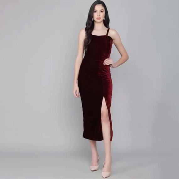 https://daiseyfashions.com/products/maroon-velvet-sheath-midi-dress