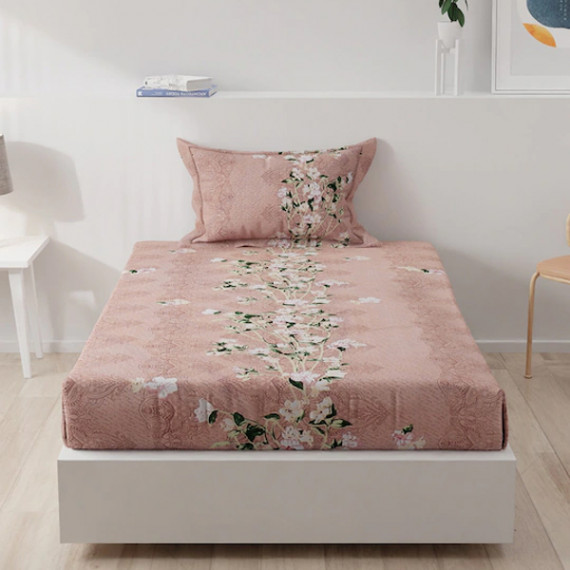 https://daiseyfashions.com/products/peach-coloured-green-225-tc-single-bedsheet-with-1-pillow-covers