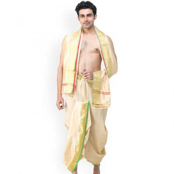 https://daiseyfashions.com/products/ready-to-wear-dhoti-and-angavastram-set-with-woven-golden-leaves-border