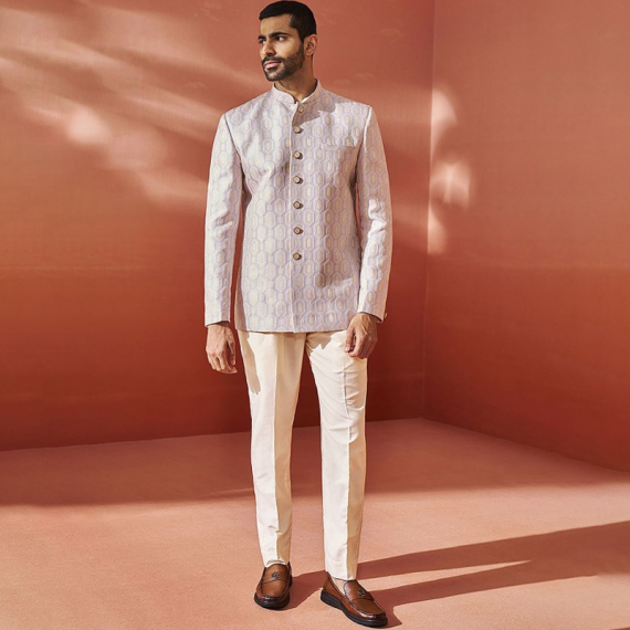 https://daiseyfashions.com/products/slim-fit-self-design-bandhgala-suits