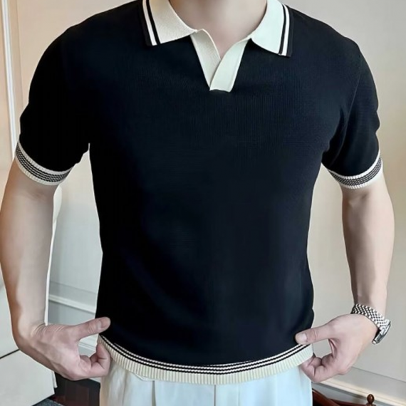 https://daiseyfashions.com/products/men-solid-polo-collar-t-shirt
