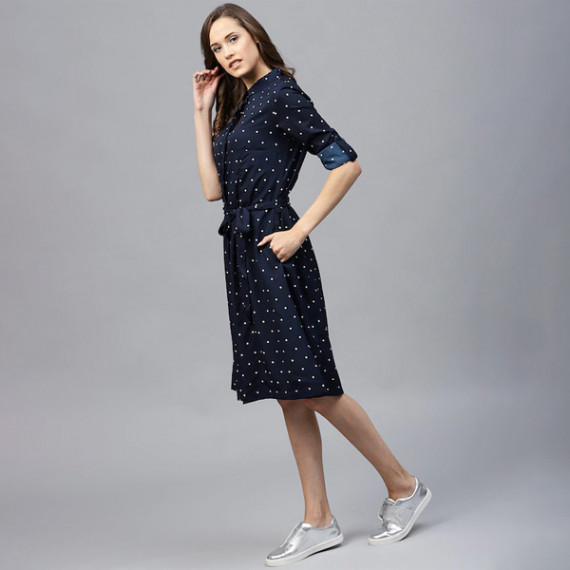 https://daiseyfashions.com/products/navy-blue-polka-dots-printed-shirt-dress