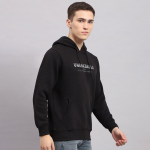 Men Printed Hooded Sweatshirt