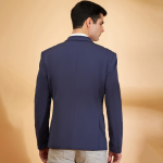 Notch Collar Single-Breasted Blazer