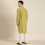 Men Ethnic Motifs Embroidered Chikankari Kurta