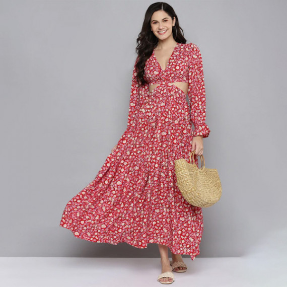 https://daiseyfashions.com/products/red-beige-floral-waist-cut-out-maxi-dress