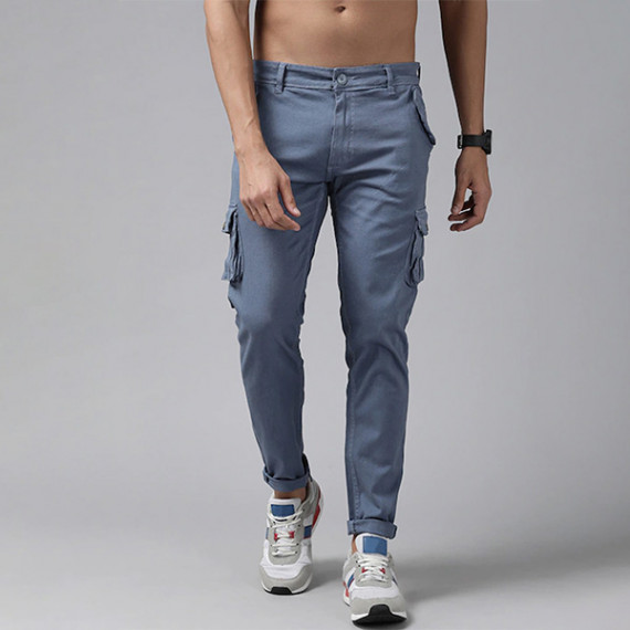 https://daiseyfashions.com/products/men-blue-solid-cargo-trousers