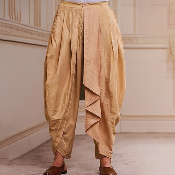 https://daiseyfashions.com/products/men-beige-solid-draped-dhoti-pants