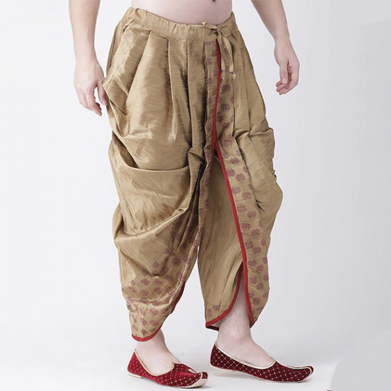 https://daiseyfashions.com/products/men-beige-red-printed-dupion-silk-dhoti-pants
