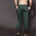 Men Green Pure Cotton Joggers