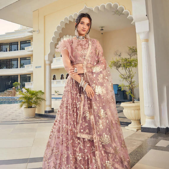 https://daiseyfashions.com/products/peach-coloured-gold-toned-embellished-sequinned-semi-stitched-lehenga-unstitched-blouse-with